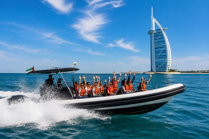 Dubai Speed Boat Tours: Marina, Atlantis and Burj Al Arab - Photo 1 of 19